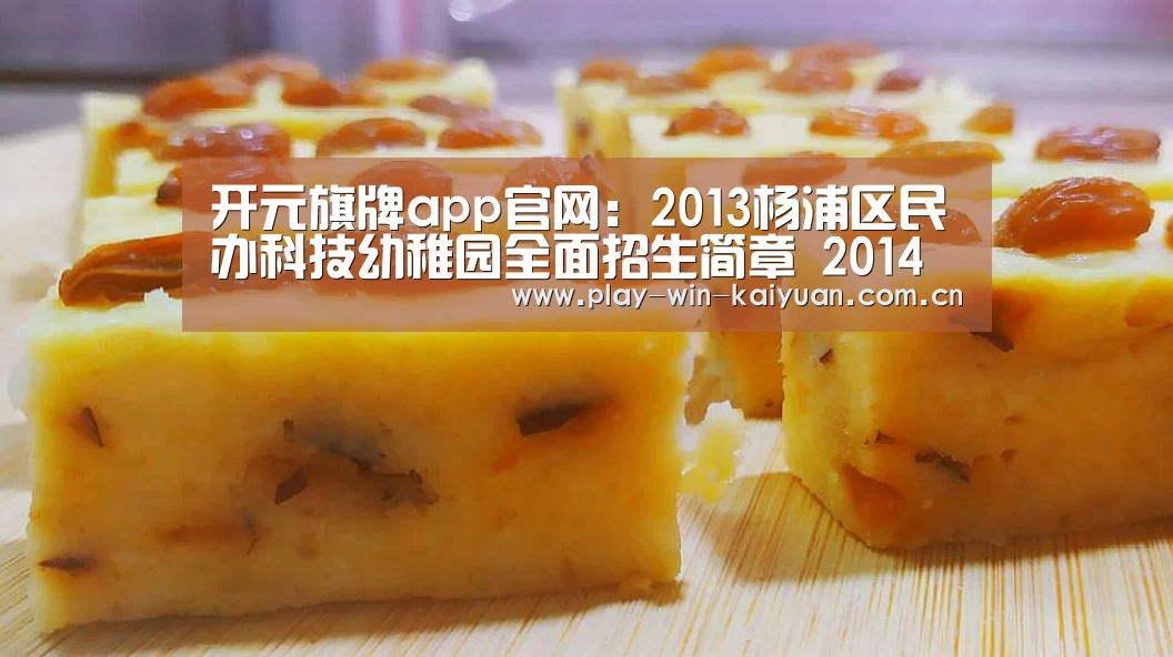 开元旗牌app官网:2013杨浦区民办科技幼稚园全面招生简章 2014参考(图3) 开元旗牌官网